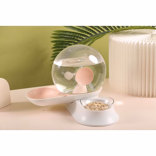 Fresh & Clean Pet Food & Water Station - Image 4