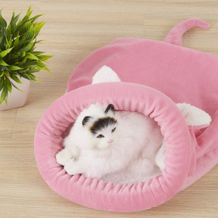 Pink Pet Sleeping Bag: Cute & Cozy