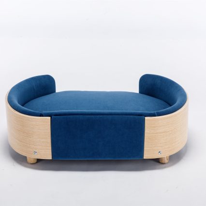 Scandinavian Cat Sofa with Plush Cushion