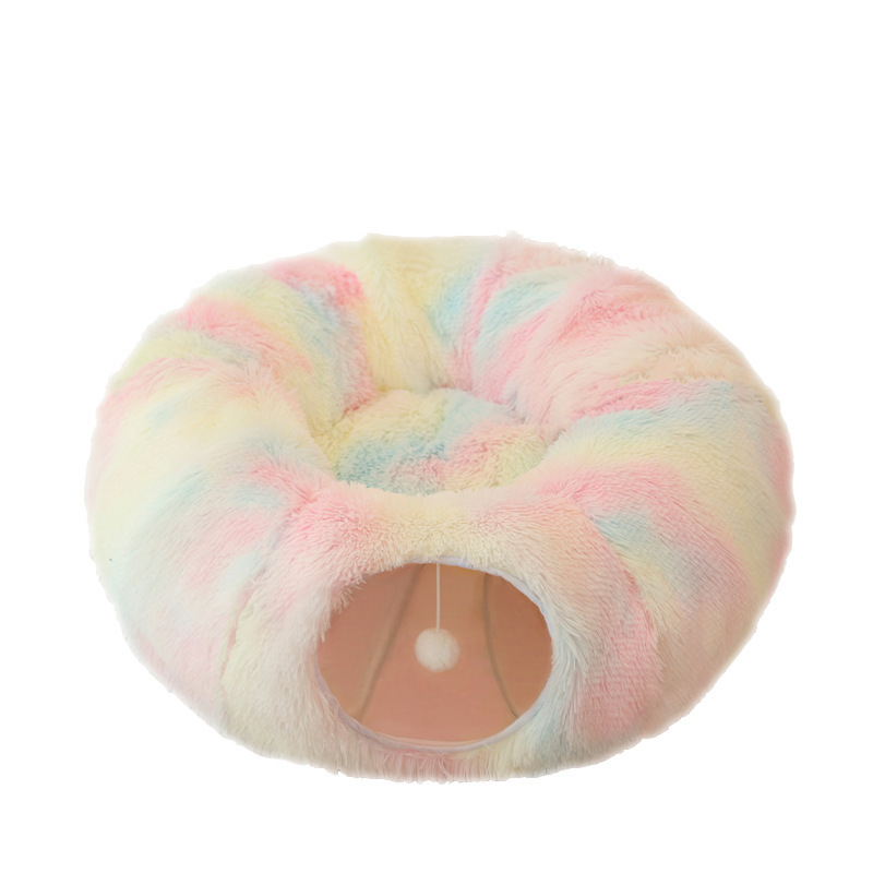 Cozy Cat Cave and Tunnel - A Purrfect Playtime Retreat - Image 3