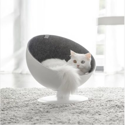 Whimsical Kitty Sphere - The Ultimate Interactive Cat Retreat