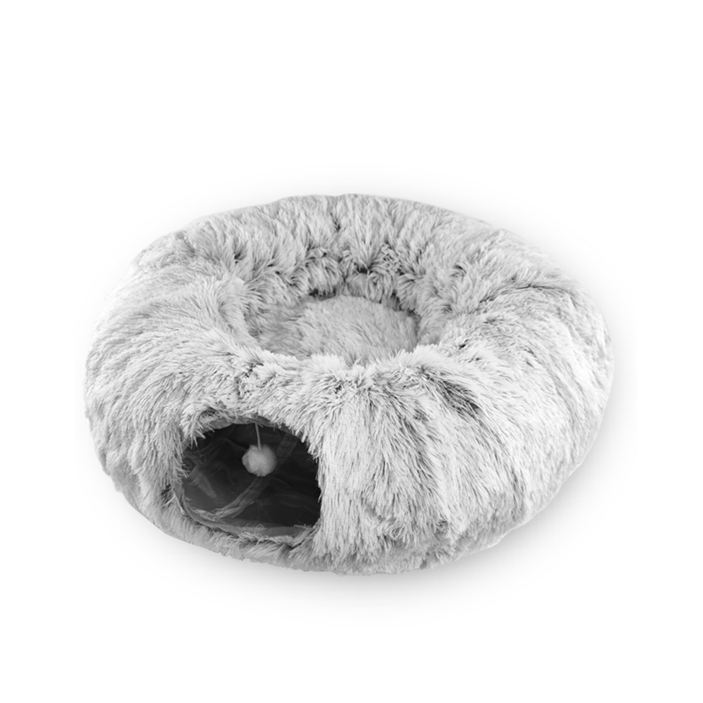 Cozy Cat Cave and Tunnel - A Purrfect Playtime Retreat - Image 2