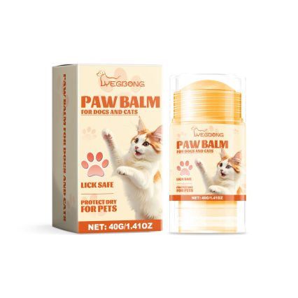 Silk-Paw Relief: All-Natural Moisturizing Balm Stick (Lick-Safe & Non-Toxic)